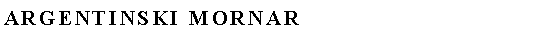 Text Box: Argentinski mornar